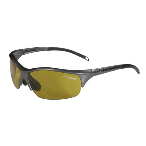 Tifosi Envy Sunglasses with Open Water Green Polarized Fototec Lens - Gloss Gunmetal Frame