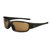 Tifosi Torrent Sunglasses with Brown Polarized Fototec Lens - Matte Magnesium Frame