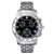 Wenger 70806 Alpine Swiss Rallye Black Dial, Polished Case & Stainless Bracelet