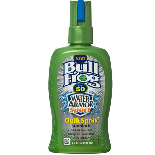 UPC 041167331804 product image for Bullfrog Water Armor Sport Quik Spray SPF 50 4.7oz (138 ml) | upcitemdb.com