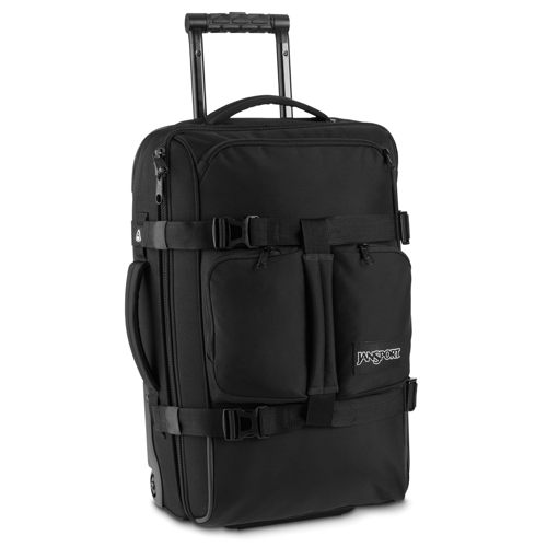 Jansport Antics Upright Wheeled Luggage 22 In. Black Kare