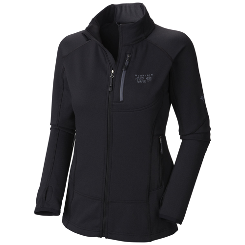 Mountain Hardwear Solidus Full Zip Jacket For Women Graphite Medium Vita