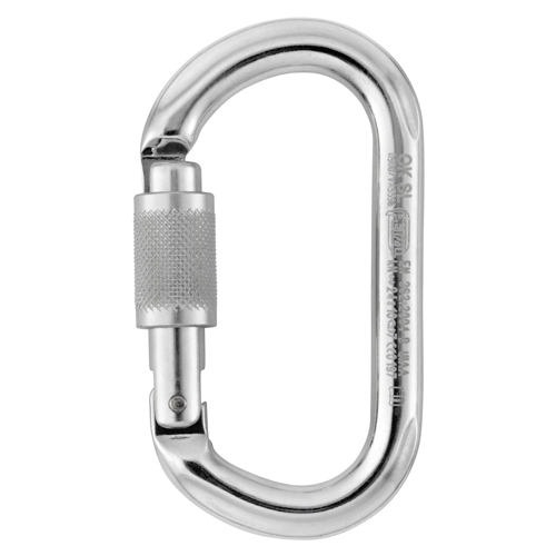 EAN 3342540071827 product image for Petzl OK Oval Shaped Screw-Lock Carabiner | upcitemdb.com