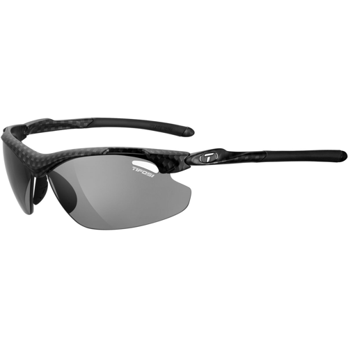 Tifosi Tyrant 2.0 Polarized Fototec Sunglasses Carbon - Smoke Polarized Fototec Lenses