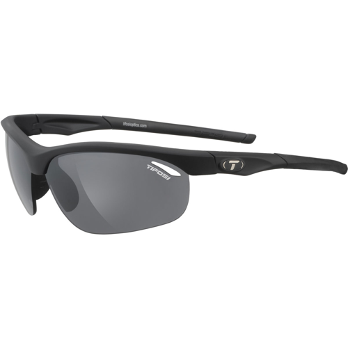 Tifosi Veloce Interchangeable Sunglasses White/Black - Smoke Red/GT/EC Lenses