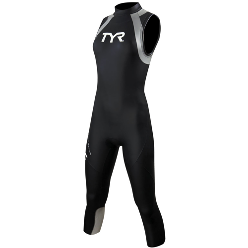 Tyr Women’s Hurricane Sleeveless Wetsuit Category 1, Black Xlarge Kabox