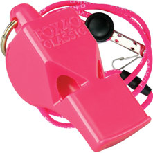 Fox 40 Classic Whistle with Breakaway Lanyard