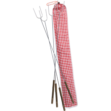 Rome Hot Dog Fork Set with Bag Picture