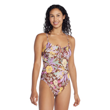 Speedo Printed Bandeau One Pie Picture
