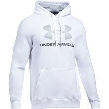 men's ua rival fleece fitted graphic hoodie