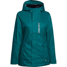 under armour jackets green women