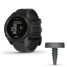 Garmin Approach S12 GPS Golf Watch w/CT1 Club Lightweight 16-Pack