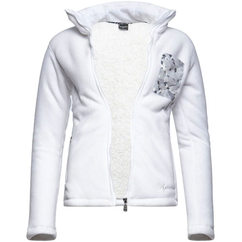 Arctix Birch Printed Pocket Fleece Jacket for Women White Large