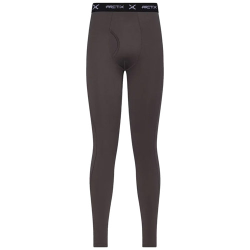 Arctix Power Base Layer Bottom for Men Large Charcoal