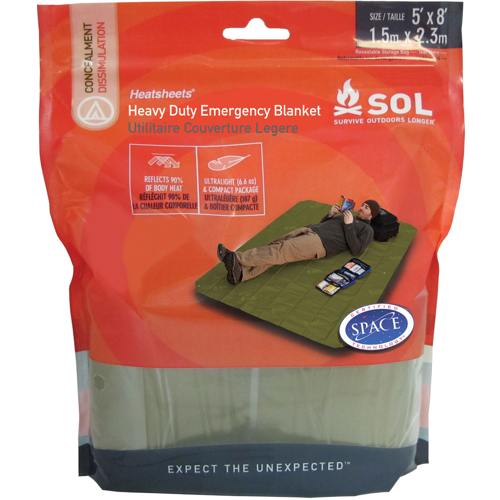 SOL Heavy Duty Emergency Blanket 01401225 SunnySports