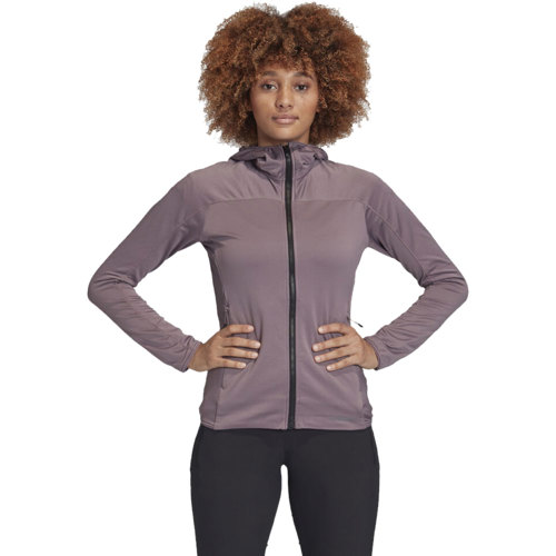 terrex tracerocker hooded fleece jacket