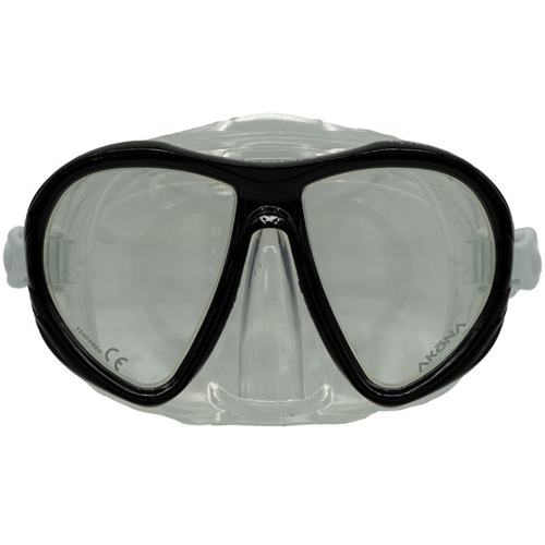Akona Cayman Brac Snorkeling Mask Black/Clear