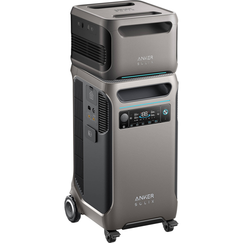 Anker SOLIX F3800 3840Wh 6000W Power Station with BP3800 LFP Expansion Battery