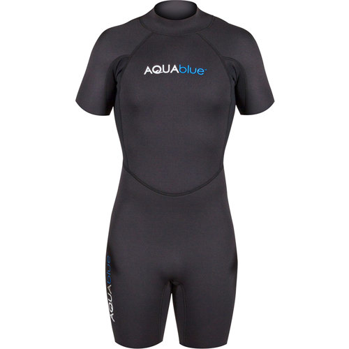 Aqua Blue 3mm Men's Springsuit Wetsuit