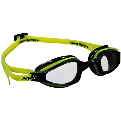 Aqua Sphere K180 Men's Swim Goggles, Clear Lens