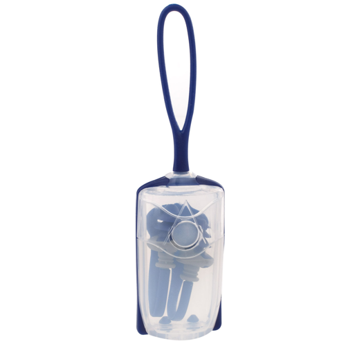 Aqua Sphere Silicone Ear Plugs with Case and Lanyard