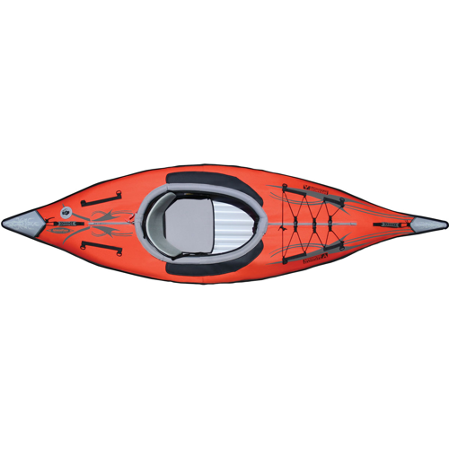 Advanced Elements Advanced Frame 1 Person Kayak, Red/Gray