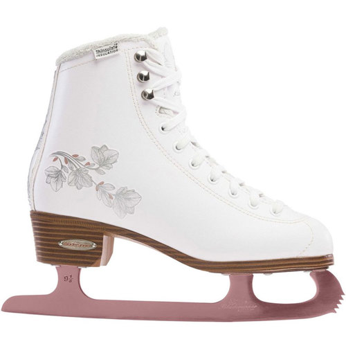 Bladerunner Ice by Rollerblade Diva Women's Adult Figure Ice Skates, White/Rose 6