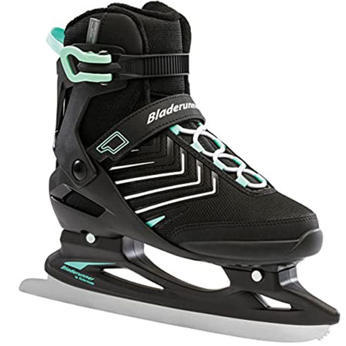 Bladerunner Ice by Rollerblade Igniter XT Ice Women's Recreational Ice Skates 9 Black/Wintergreen
