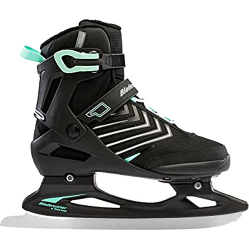 Bladerunner Ice by Rollerblade Igniter XT Ice Women's Recreational Ice Skates 7 Black/Wintergreen