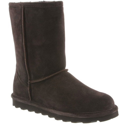 Bearpaw Elle Short Boot Women's 9 Chocolate