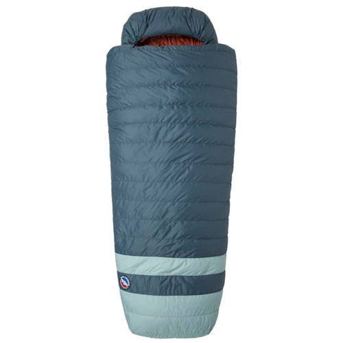 Big Agnes Diamond Park 0 (600 DownTek) Sleeping Bag, Wide Long -Gray/Slate