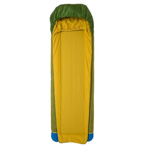 Big Agnes Echo Park 0 (FireLine MAX) Sleeping Bag, Wide Long -Green/Olive