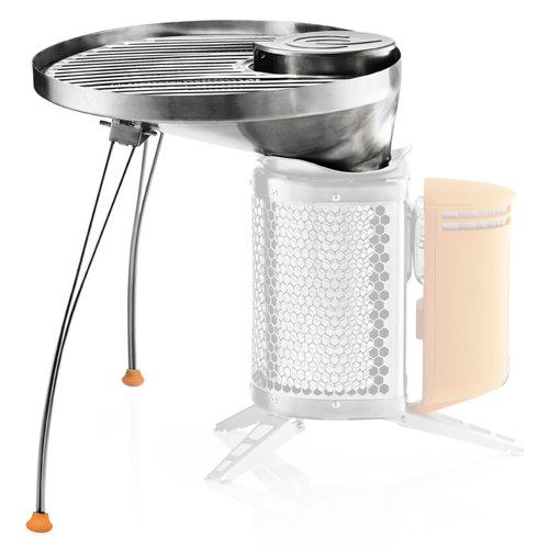 BioLite CampStove Portable Grill, Stainless Steel