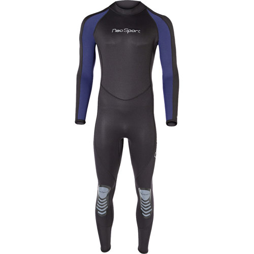 NeoSport 3/2mm Men's Full Wetsuit X-Small Black/Blue