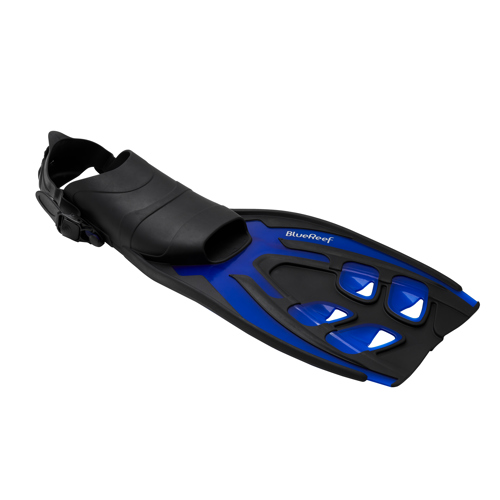 Blue Reef Bay Fins Navy Large/X-Large