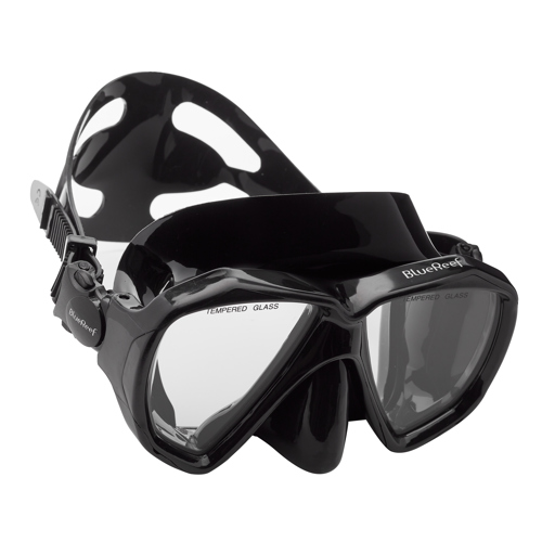 Blue Reef Valiant Mask Black