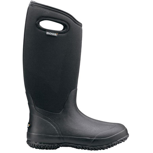 women's rain boots with pull on handles