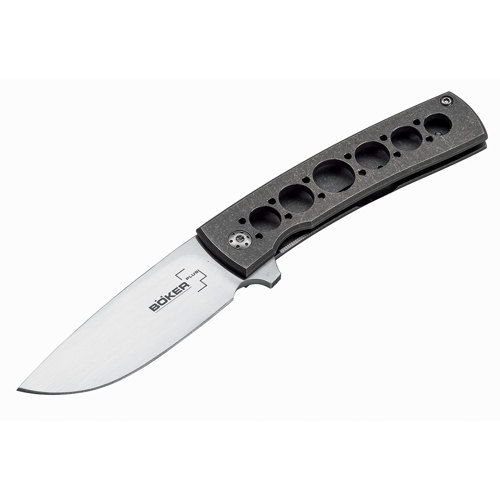 Boker Plus FR Titan Pocket Knife, Gray