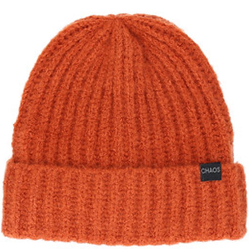 Chaos Lush Cuffed Beanie for Women Copper
