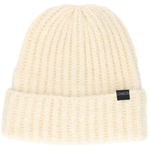 Chaos Lush Cuffed Beanie for Women Ivory