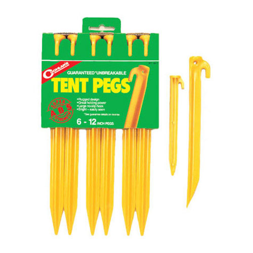 Coghlan's ABS Tent Pegs - 6 Pack