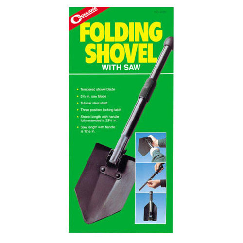 Coghlan's  Folding Shovel with Saw
