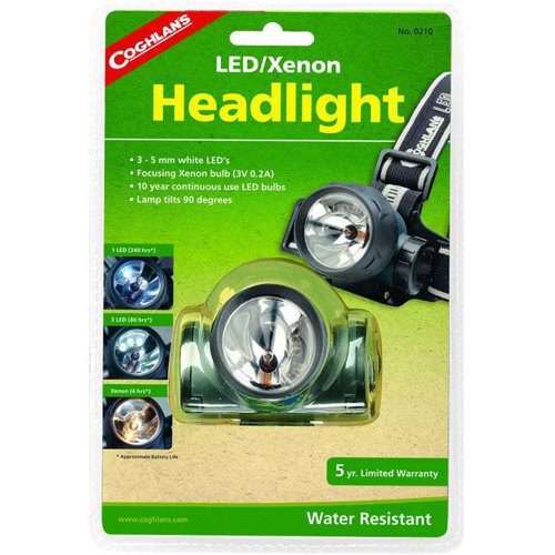 Coghlan's L.E.D. / Xenon Incandescent Headlight