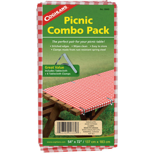 Coghlan's Picnic Combo Kit (Tablecloth and Clamps)
