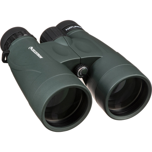 Celestron 12x56 Nature DX Roof Prism Binocular, 5.5 Degree Angle of View, Green