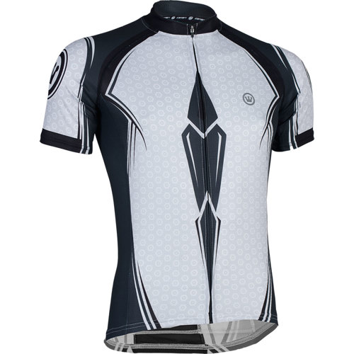 Canari Eddard Cycling Jersey for Men, Black/Grey SunnySports