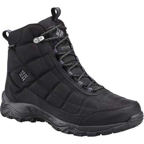 Columbia Firecamp Waterproof Trail Boots for Men, Black Columbia Firecamp Waterproof Trail Boots for Men, Black