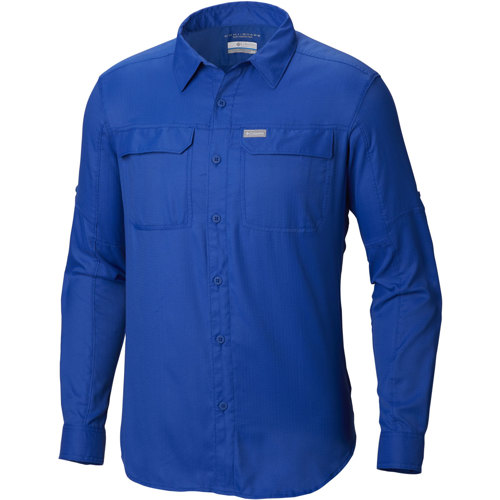 Columbia Mens Silver Ridge Blocked Long Sleeve Shirt