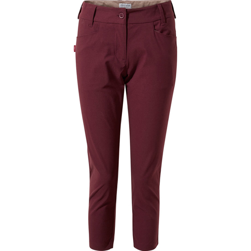Craghoppers NosiLife Insect Shield Clara Crop Trouser for Women Wildberry 4