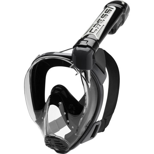 Cressi Duke Dry Full-Face Mask Small/Medium Black